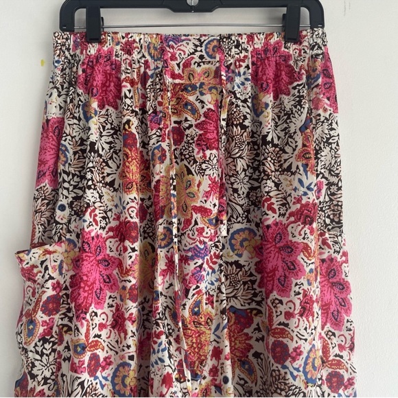 Free People Slinkin Robe & Harem Pants Set In Ivory Combo - Picture 14 of 16